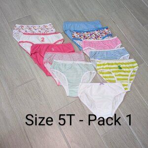 Girls underwear, NWOT, sizes 3T to 14, PICK YOUR PACK